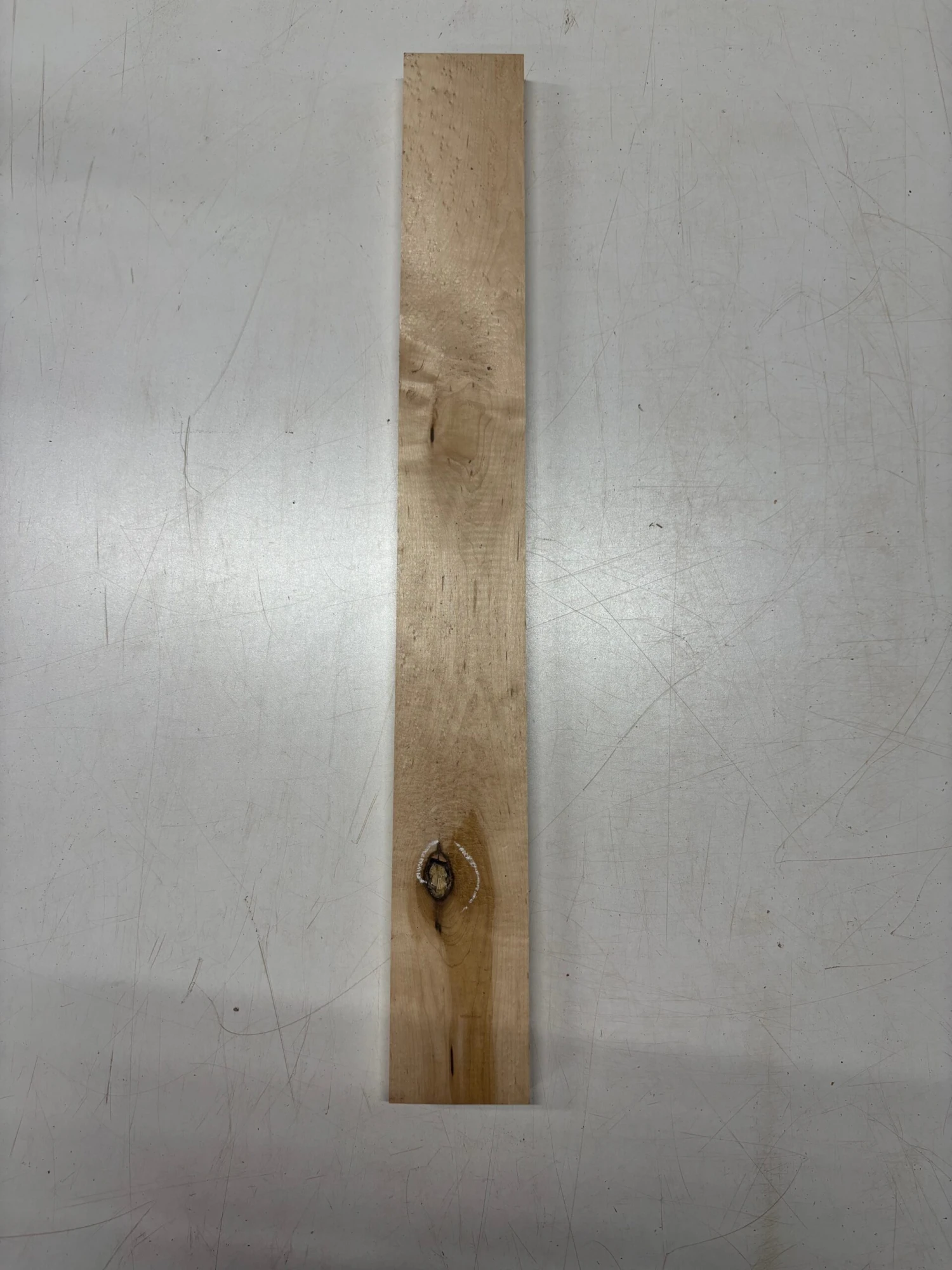 1 Piece, Birdseye Maple Thin Stock Lumber 25"x 3"x 7/8"#3474 - Image 2