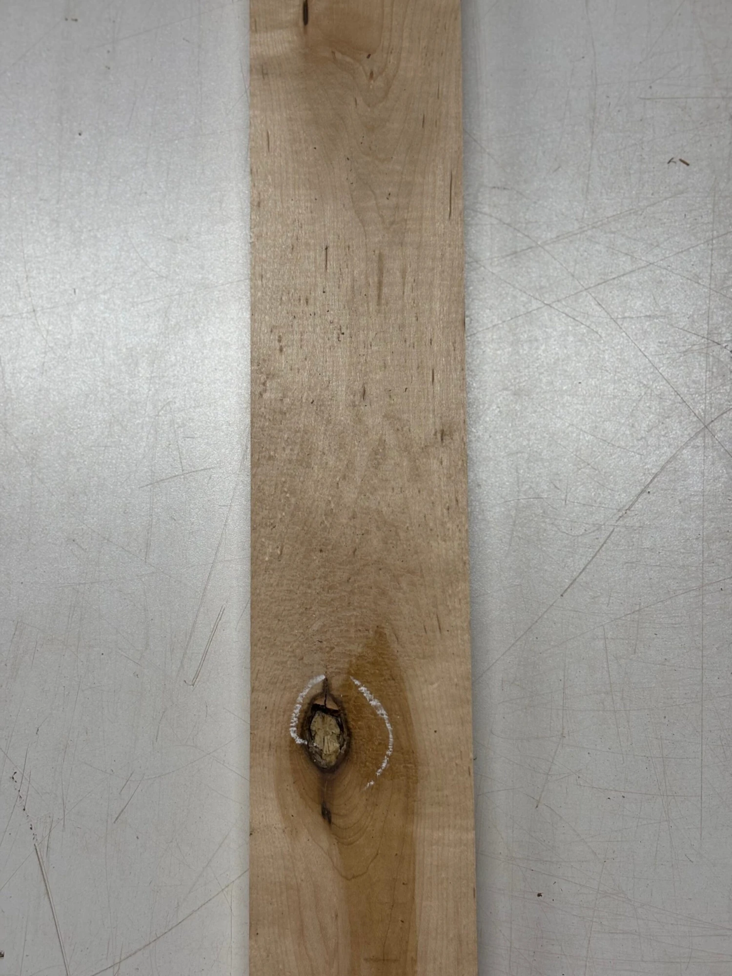 1 Piece, Birdseye Maple Thin Stock Lumber 25"x 3"x 7/8"#3474 - Image 3