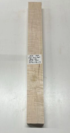 Flame Maple Banjo Guitar Neck Blank - AAAA Grade (Quarter Sawn) #55