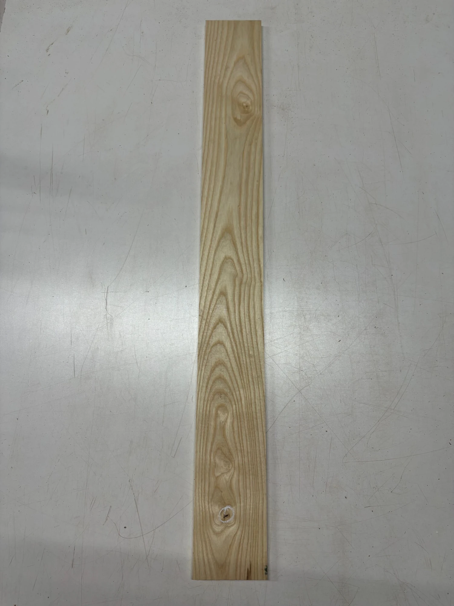 1 Piece, White Ash Thin Stock Lumber 36"x 4"x 1/2"#3476 - Image 2