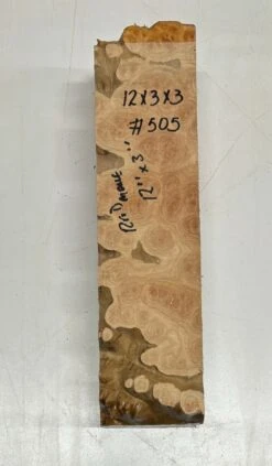 Australian Red Mallee Pepper Mill Blank 12" X 3" X 3" #505