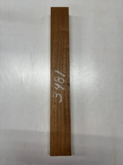 1 Piece, African Mahogany, Guitar Neck Blank 24"x 3-1/8"x 2"#3481