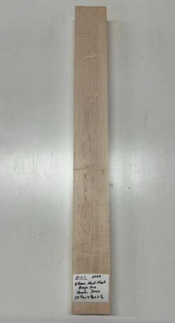 Flame Maple Banjo Guitar Neck Blank - AAAA Grade (Quarter Sawn) #63