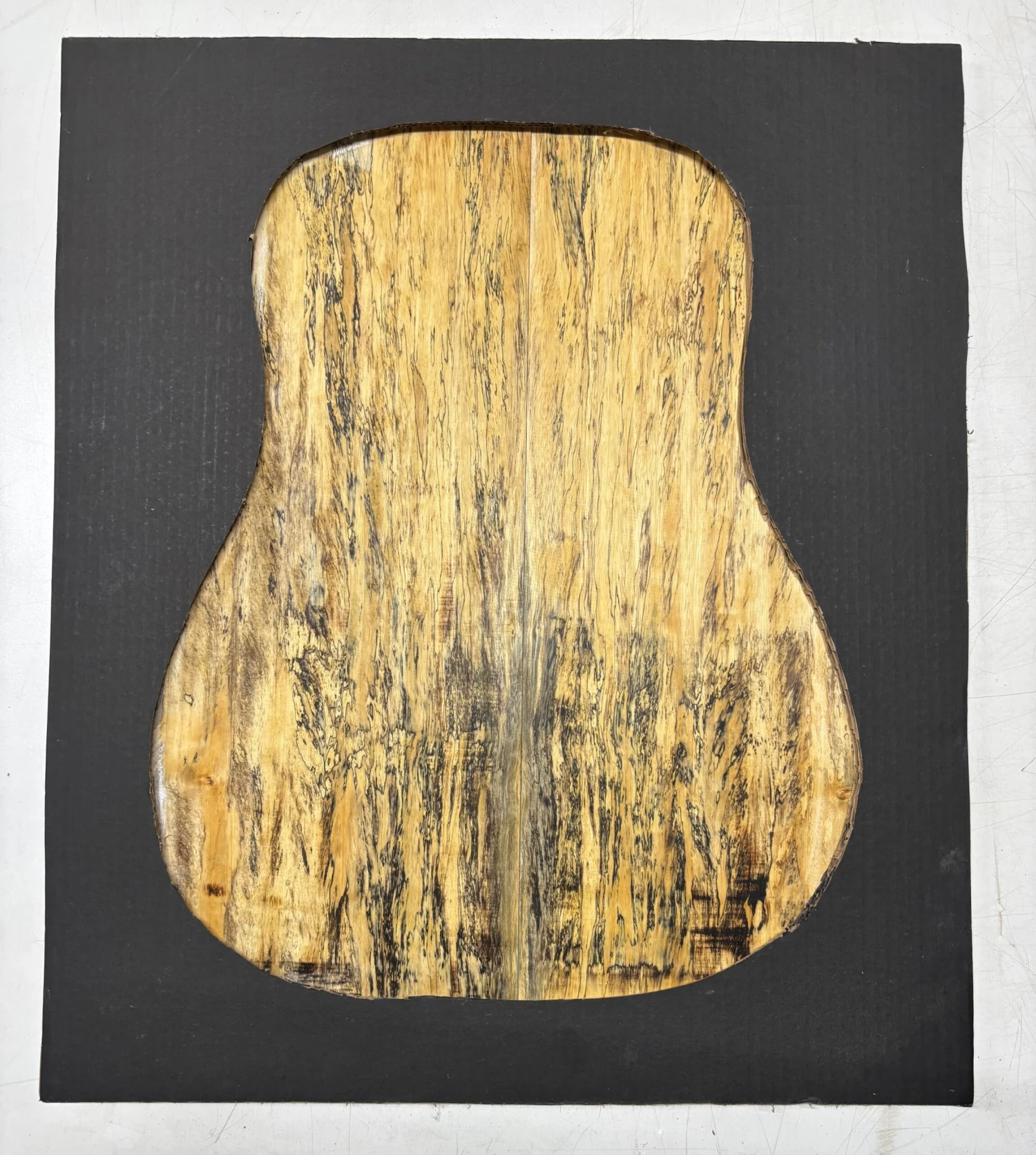 Spalted Tamarind Dreadnought Guitar Back & Side Set #472 - Image 4