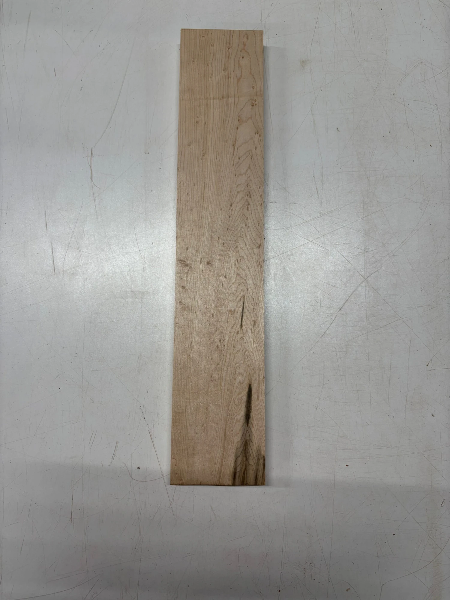 1 Piece, Birdseye Maple Thin Stock Lumber 19"x3-3/4"x7/8"#3499 - Image 3