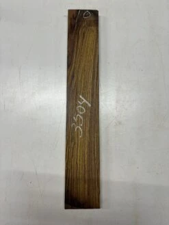 1 Piece, Bocote Guitar Neck Blank – 23-1/2" X 3-7/8" X 7/8"#3504