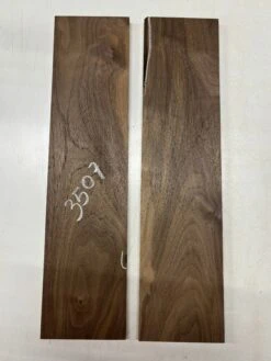 2 Pack, Black Walnut Thin Stock Lumber – 24" X 6" X 5/8"#3507