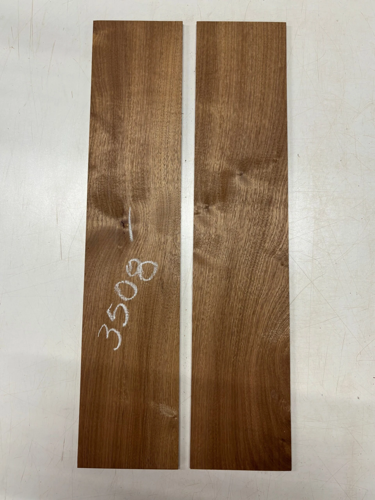 2 Pack, Sapele Thin Stock Lumber – 24" X 5" X 1/4"#3508