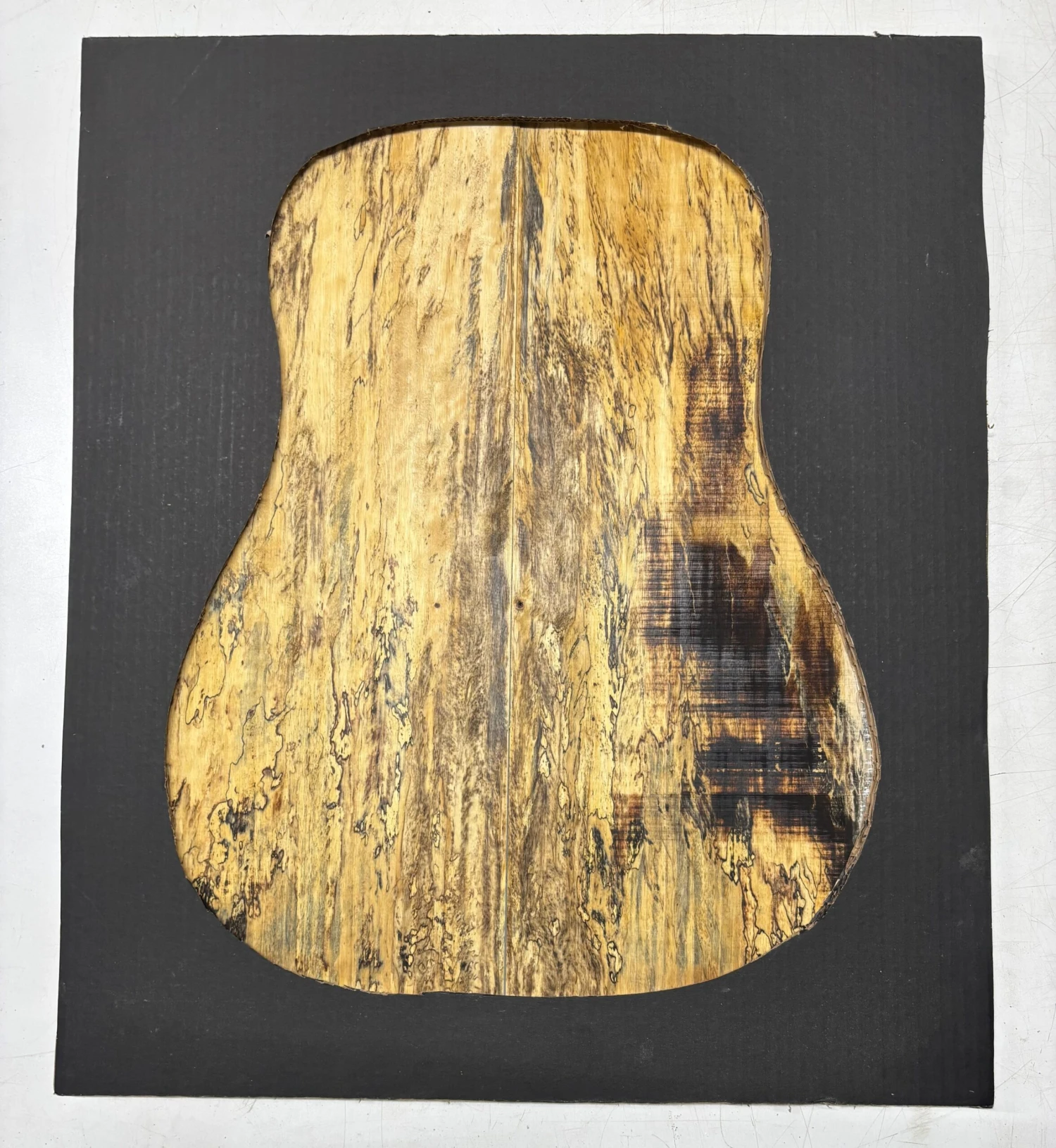 Spalted Tamarind Dreadnought Guitar Back & Side Set #480 - Image 4
