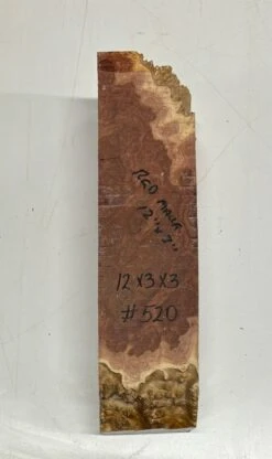 Australian Red Mallee Pepper Mill Blank 12" X 3" X 3" #520