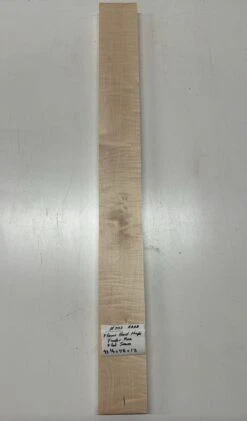 Fender Flame Maple Guitar Neck Blank - AAAA Grade (Flat Sawn) #207
