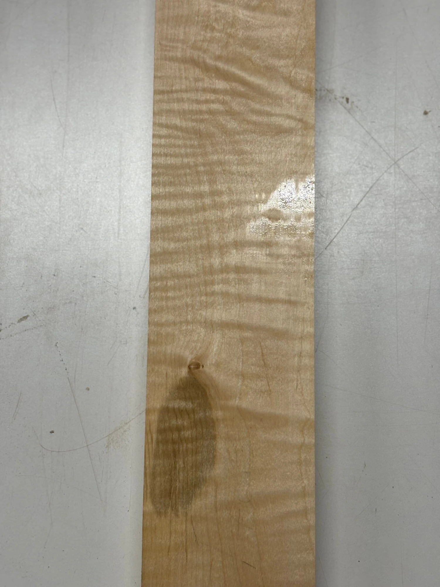 Fender Flame Maple Guitar Neck Blank - AAAA Grade (Flat Sawn) #207 - Image 4