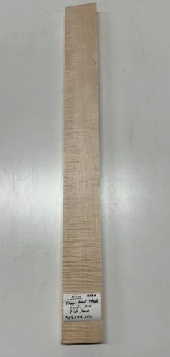 Fender Flame Maple Guitar Neck Blank - AAAA Grade (Flat Sawn) #210