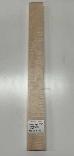 Fender Flame Maple Guitar Neck Blank - AAAA Grade (Flat Sawn) #220