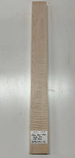 Fender Flame Maple Guitar Neck Blank - AAAA Grade (Flat Sawn) #221