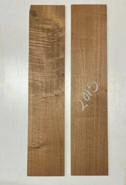2 Pack, Caribbean Walnut Thin Stock Lumber 24" X 5" X 3 /16" #2015