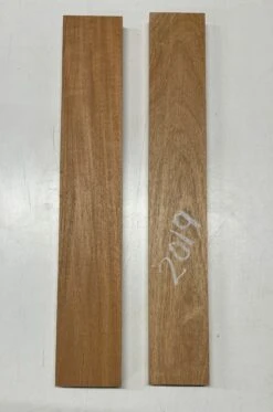 2 Pack, 2 Species Honduras Mahogany +African Mahogany Guitar Neck Blanks | Honduras Mahogany- 24" X 4" X 1" African Mahogany 24-1/2" X 3-3/4" X 1" #2019