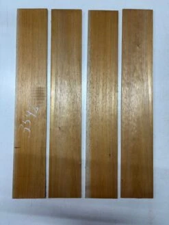 4 Pack, Spanish Cedar Thin Stock Lumber – 24" X 4" X 1/4"#3542