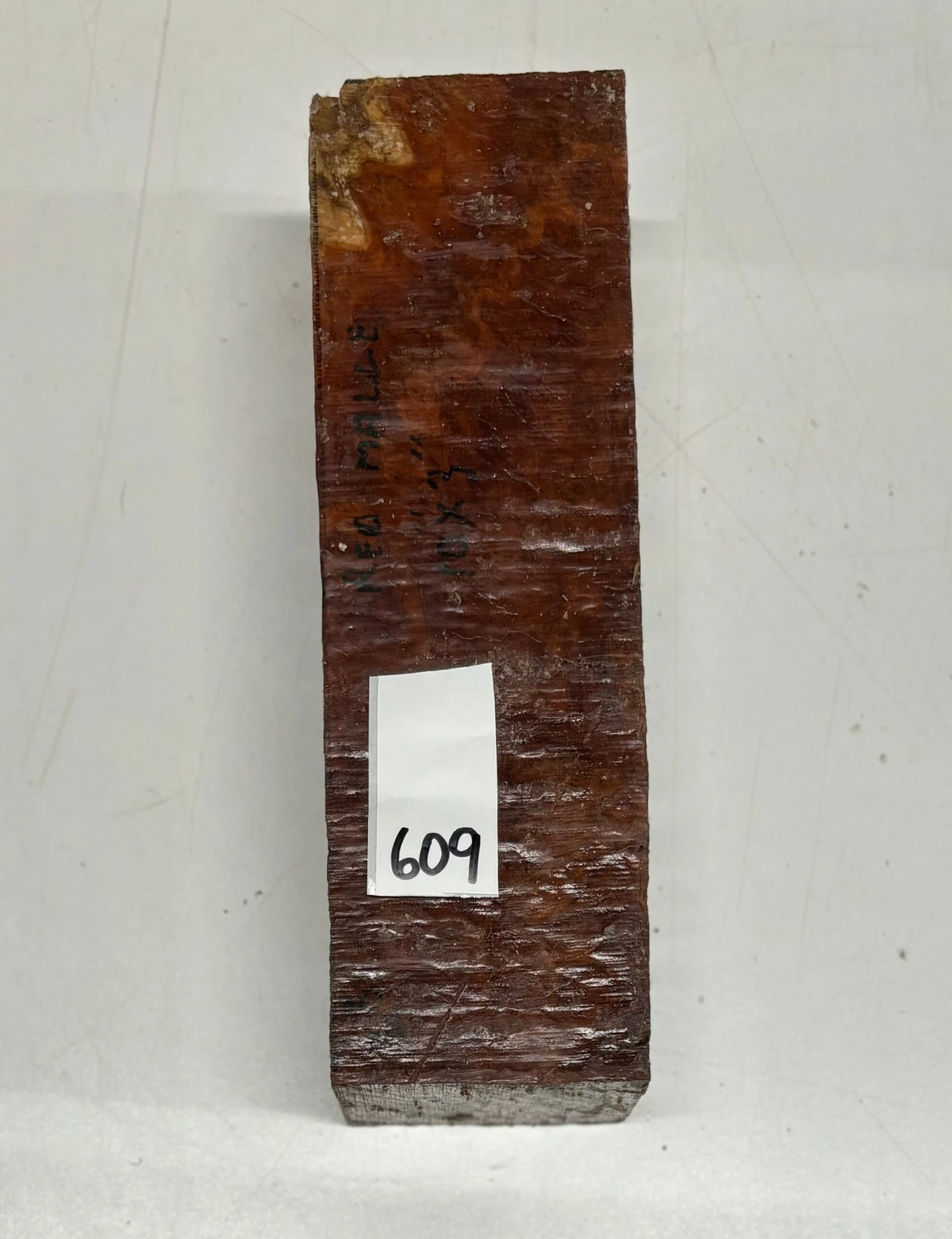 Australian Red Mallee Pepper Mill Blank 10" X 3" X 3" #609