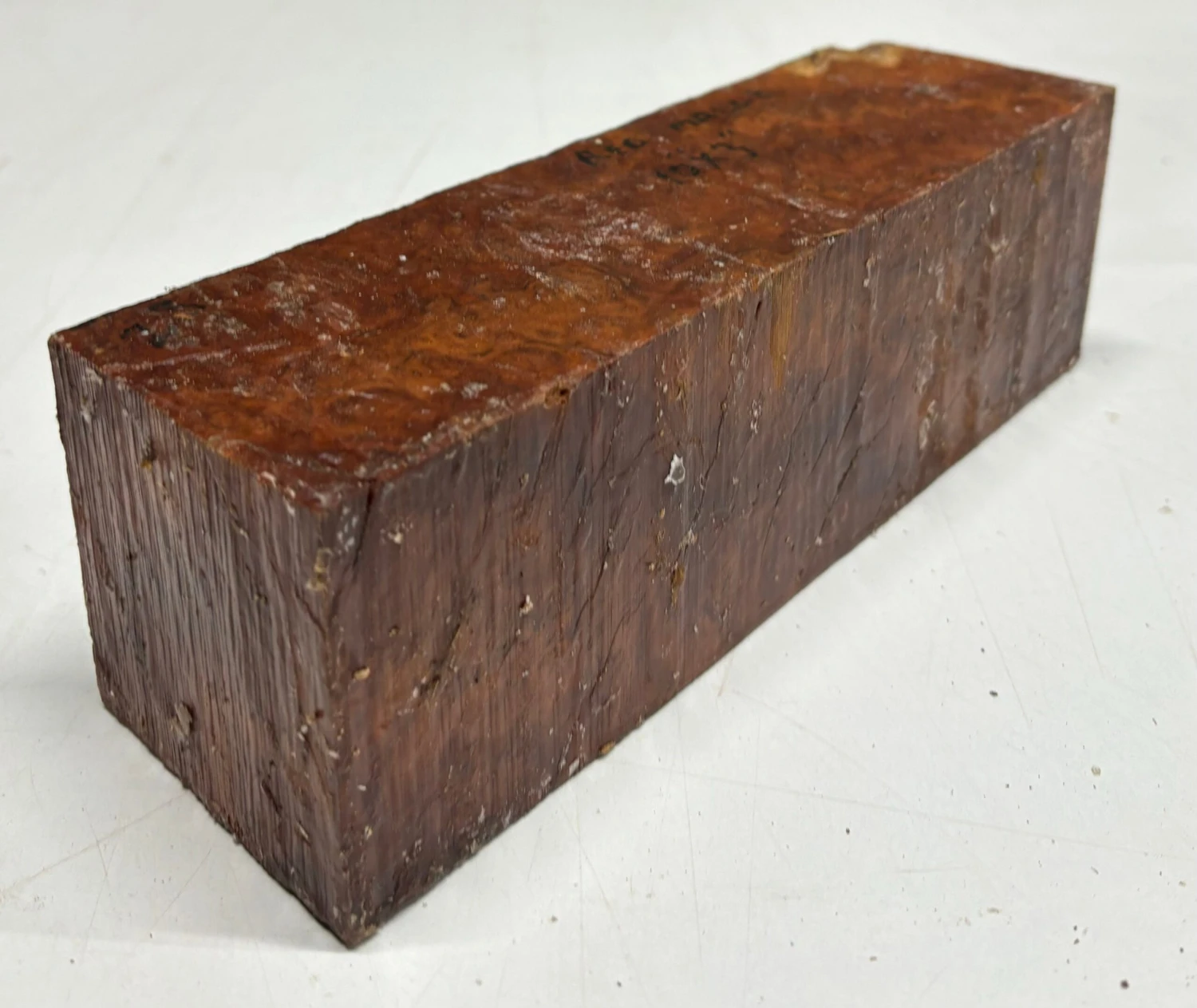 Australian Red Mallee Pepper Mill Blank 10" X 3" X 3" #609 - Image 2