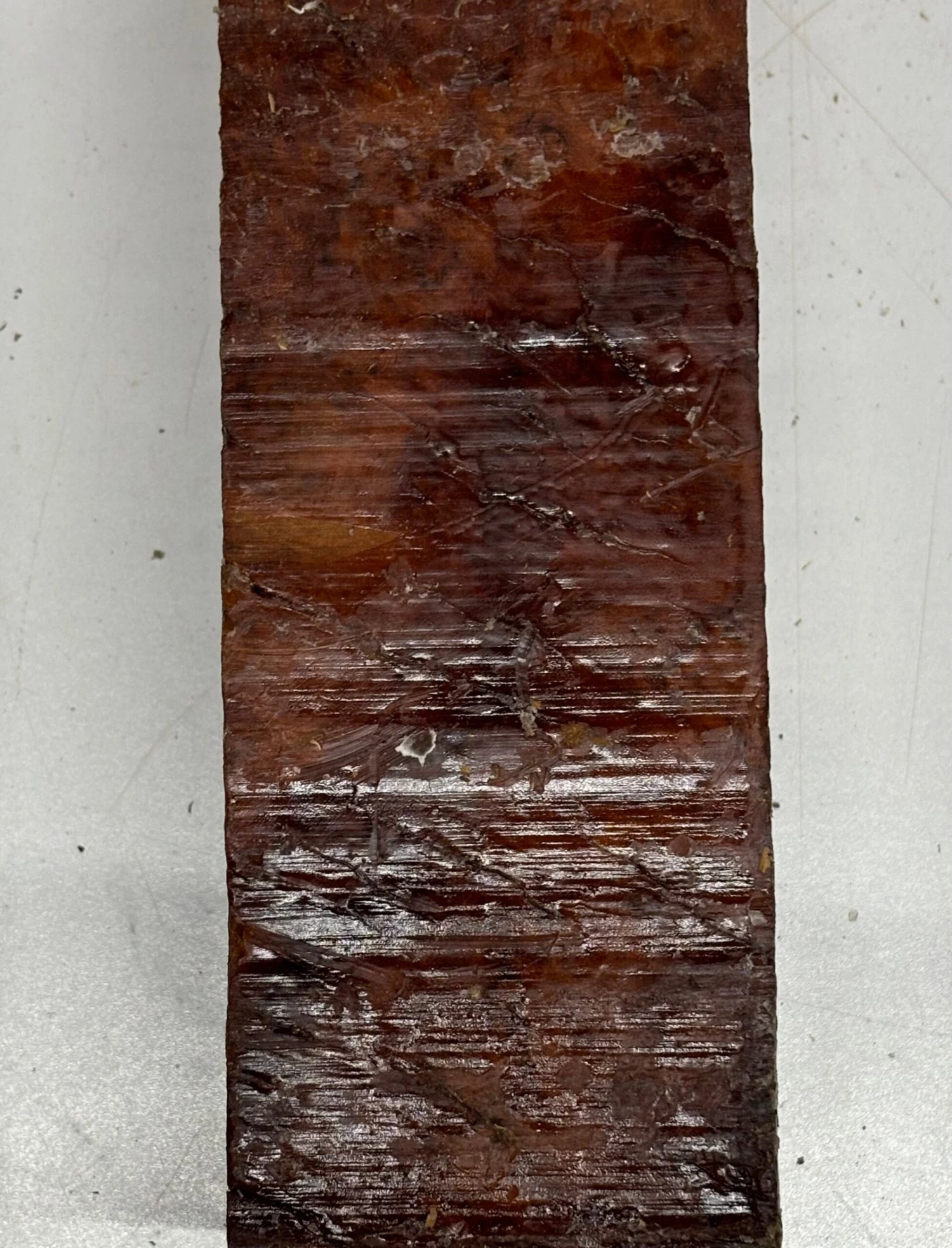 Australian Red Mallee Pepper Mill Blank 10" X 3" X 3" #609 - Image 5