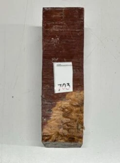 Australian Red Coolibah Pepper Mill Blank 10" X 3" X 3"#703