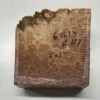 Australian Red Mallee Burl Wood Bowl Blank, 6" X 6" X 3" | #117