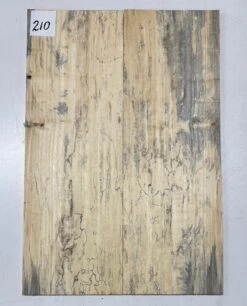 Spalted Tamarind Guitar Drop Top 22-1/4" X 7-1/4" X 3/8" #210