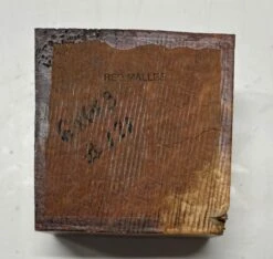 Australian Red Mallee Burl Wood Bowl Blank, 6" X 6" X 3" | #121