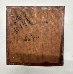 Australian Red Mallee Burl Wood Bowl Blank, 6" X 6" X 3" | #143