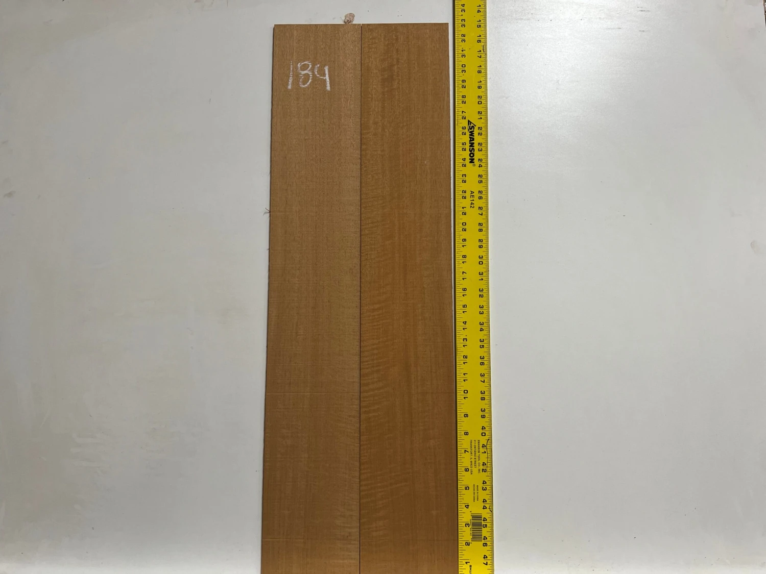 Flame Genuine Mahogany Classical Guitar Back & Side Set #184 - Image 5