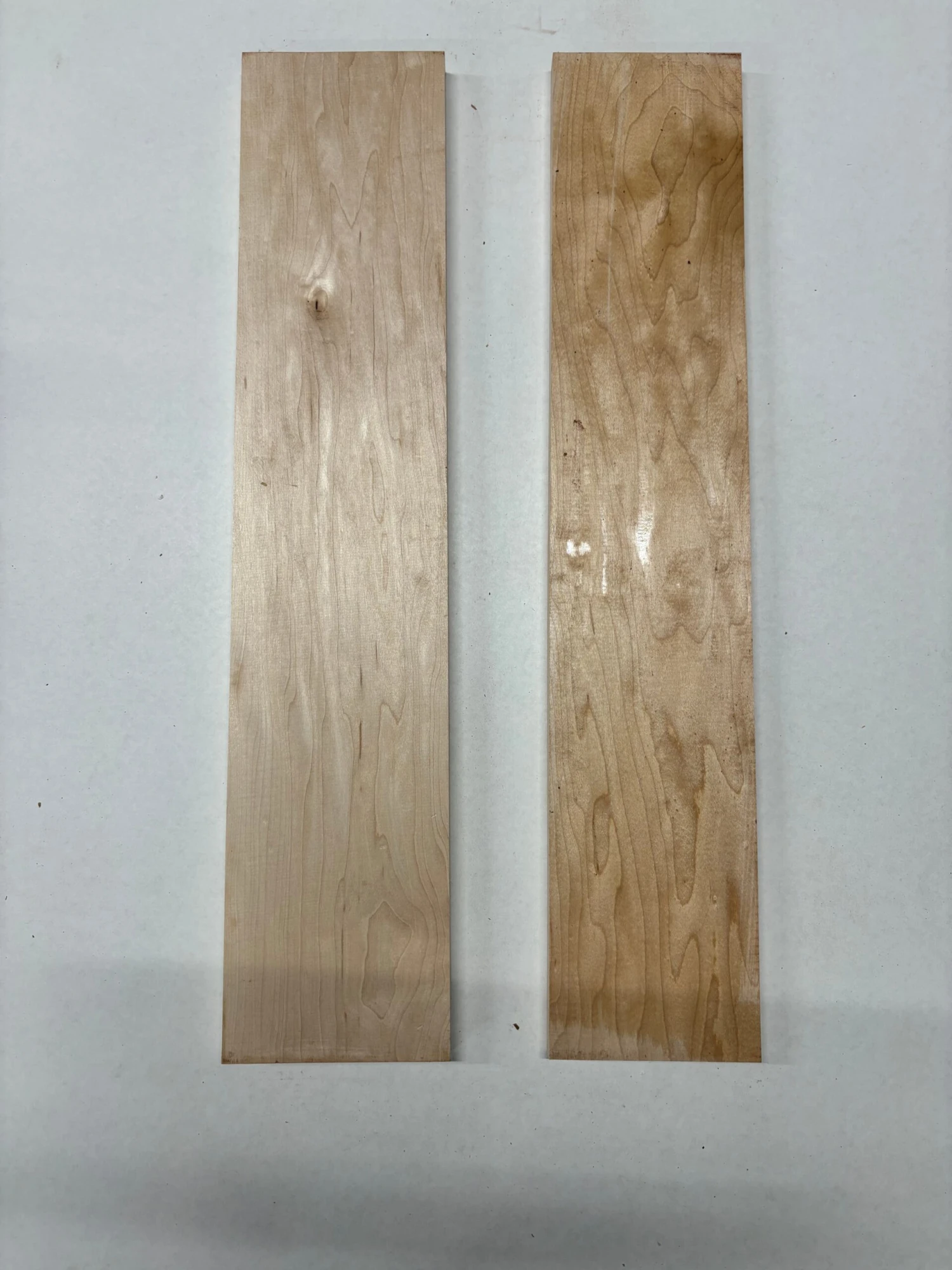 2 Pack, Hard Maple Thin Stock Lumber 24" X 4 -3/4" X 5/8" - 24" X 5"x 3/4" #2217 - Image 3