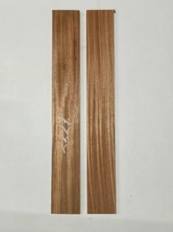 2 Pack, African Mahogany Thin Stock Lumber 30"x 4"x 3/8" #2227