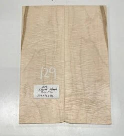 Flame Hard Maple Bookmatched Guitar Drop Top Set - 20" X 7-1/8" X 3/8" #129