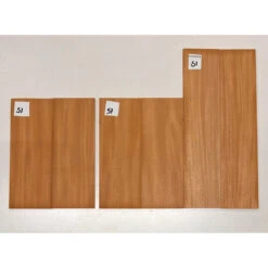 Fijian Mahogany Soprano Guitar Back & Side Set + Top Sets #51