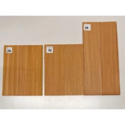 Fijian Mahogany Soprano Guitar Back & Side Set + Top Sets #56