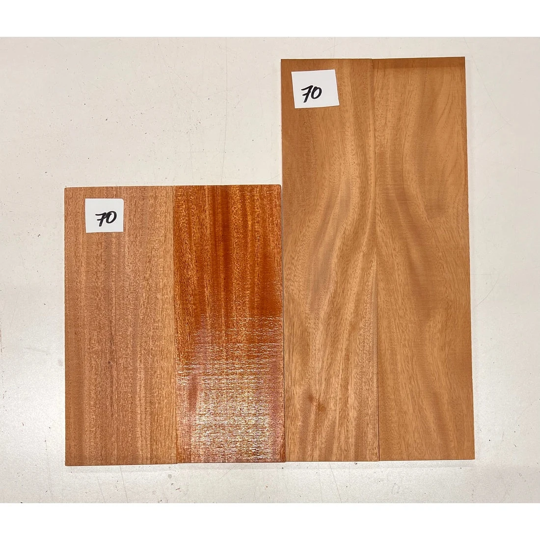 Fijian Mahogany Soprano Guitar Back & Side Set + Top Sets #70 - Image 3