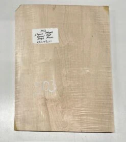 Flame Maple Guitar Carved Top ( Single Piece) 20" X 14-1/2" X 1" #503