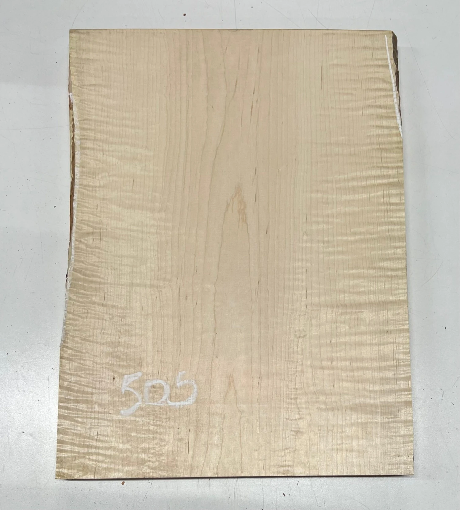 Flame Maple Guitar Carved Top ( Single Piece) 20" X 14-1/2" X 1" #505 - Image 2