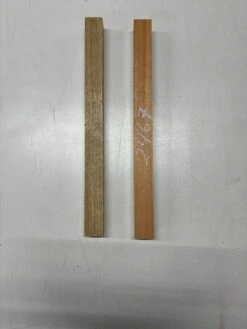 2 Pack, 2 Species Honduras Mahogany + White Limba Turning Wood Blank 18"x 1-1/2"x 1-1/2" #2467