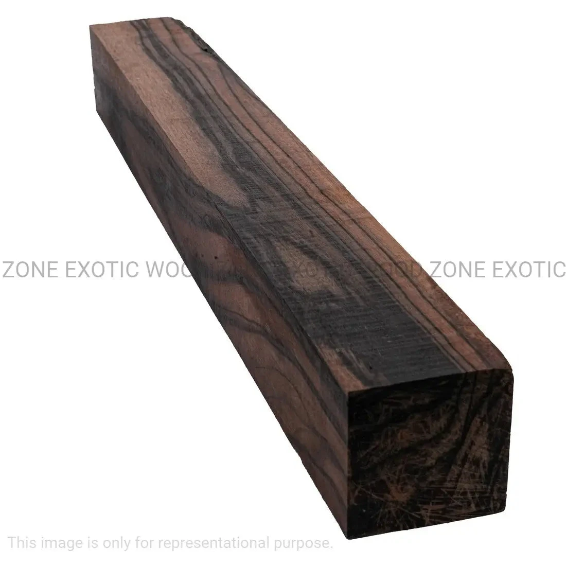 Macassar Ebony/Striped Ebony Turning Wood Blank - Image 8