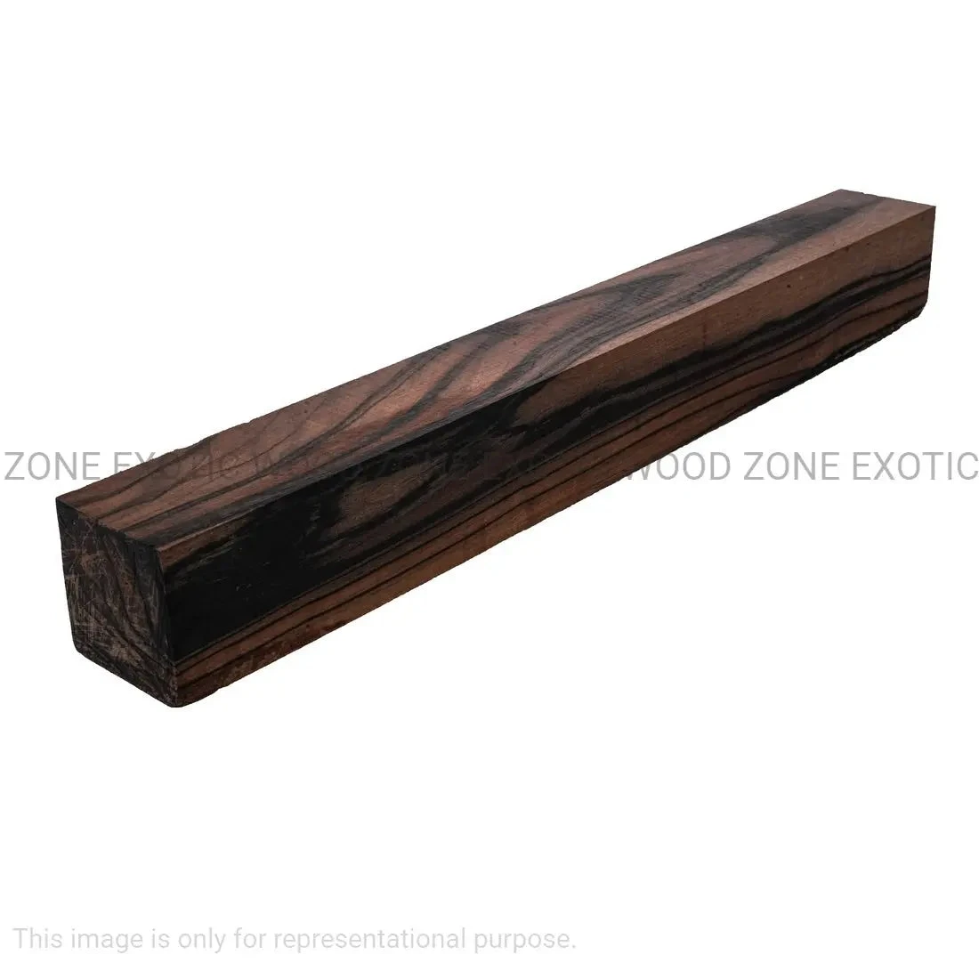 Macassar Ebony/Striped Ebony Turning Wood Blank - Image 4
