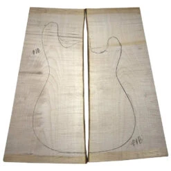 Maple Electric Guitar Carved Top/Plate #18