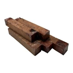 Australian Red Coolibah Wood Pen Blanks 3/4" X 3/4" X 5"