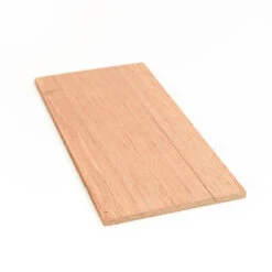 Spanish Cedar Wood Veneer | Marquetry Inlay - 200mm X 100mm X 4mm