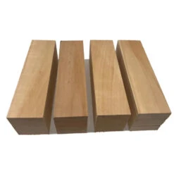 Basswood | Wood For Carving (Pack Of 4) 8" X 2-3/8" X 2.5"