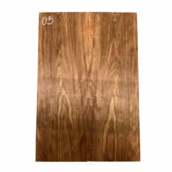 Chechen/Caribbean Rosewood Bookmatched Guitar Drop Tops 21" X 7" X 3/8" #05