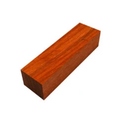 Padauk Knife Scale Blank- 5 X 1-1/2 X 1 Inch- Handle Material For Knives, Tools, And Grips