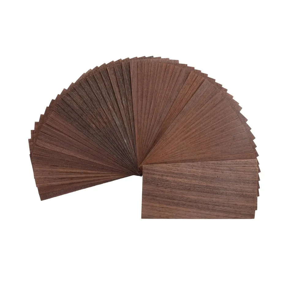 Pack Of 24, East Indian Rosewood Veneer Inlay / Marquetry Pack - Image 2